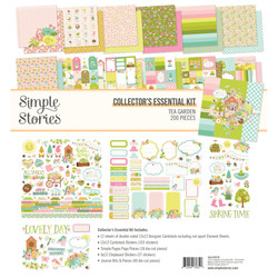 Simple Stories Tea Garden Collector's Essential Kit -setti