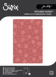 Sizzix Tim Holtz 2D kohokuviointikansio Vault Holly Poinsettia
