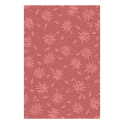 Sizzix Tim Holtz 2D kohokuviointikansio Vault Holly Poinsettia