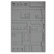 Sizzix Tim Holtz 3-D Texture Fades kohokuviointikansio Foundry Large