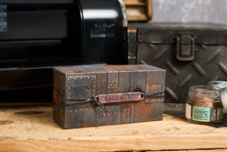 Sizzix Tim Holtz 3-D Texture Fades kohokuviointikansio Foundry Large