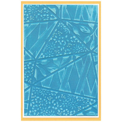 Sizzix 3D Textured Impressions kohokuviointikansio Fragmented Floral