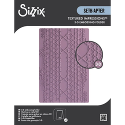 Sizzix & Seth Apter 3D Textured Impressions kohokuviointikansio Magic Mesh