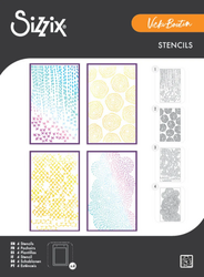 Sizzix & Vicki Boutin sapluunat Stitched Florals