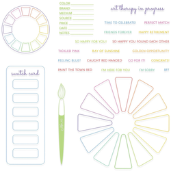 Sizzix leimasin Swatch Cards