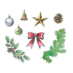 Sizzix & 49 and Market leima- ja stanssisetti Build a Wreath
