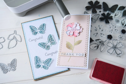 Sizzix & 49 and Market leimasin- ja stanssisetti Sweet Sprigs