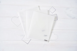 Sizzix Plastic Storage Envelopes, säilytystaskut, 3 kpl