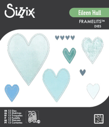 Sizzix Framelits stanssi Stitched Hearts