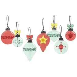 Sizzix & 49 and Market leimasin- ja stanssisetti Baubles