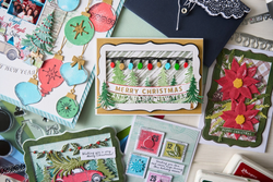 Sizzix & 49 and Market leimasin- ja stanssisetti Baubles