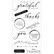 Sizzix & 49 and Market leimasin- ja stanssisetti Thankful Sentiments