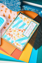 Sizzix Layered Stencils -sapluunat Fragmented Floral