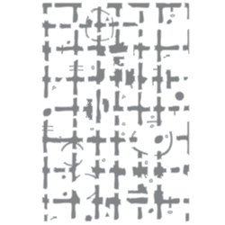 Sizzix 3D Textured Impressions kohokuviointikansio Grid Graph