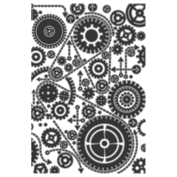 Sizzix Tim Holtz Multi-Level kohokuviointikansio Vault Gears