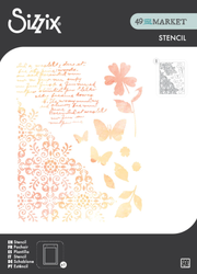 Sizzix & 49 and Market sapluuna Petal Play