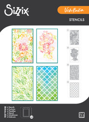 Sizzix sapluunat Buildables Botanicals #1 by Vicki Boutin