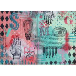 Sizzix leima- ja sapluunasetti by Mark Montano, My Favourite Things