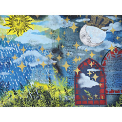 Sizzix leima- ja sapluunasetti by Mark Montano, Weather Wonder