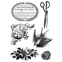 Sizzix leima- ja sapluunasetti by Mark Montano, Stitches