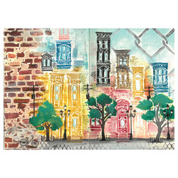 Sizzix leima- ja sapluunasetti by Vic Hollins, City Life