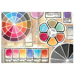 Sizzix leima- ja sapluunasetti by Vic Hollins, Artist Tools