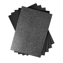 Sizzix Surfacez Opulent Cardstock -pakkaus, Black