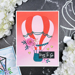 Sizzix stanssi by Catherine Pooler, Floating Fancy