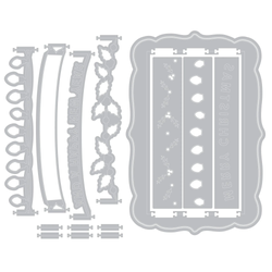 Sizzix & 49 and Market stanssi Snap & Swap, Merry Christmas