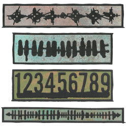 Sizzix Thinlits by Seth Apter stanssi Borderlines