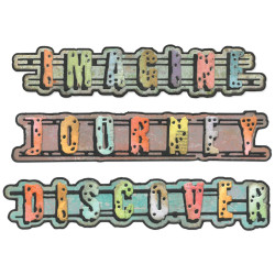 Sizzix Thinlits by Seth Apter stanssi Word Wafers #1