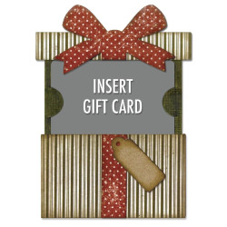 Sizzix Tim Holtz stanssi Gift Card Package