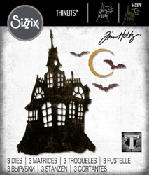 Sizzix Thinlits by Tim Holtz stanssi Haunted House