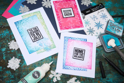 Sizzix Tim Holtz stanssi Scribbly Snowflakes