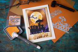 Sizzix Thinlits by Tim Holtz stanssi Trick-Or-Treat