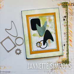 Sizzix Thinlits by Tim Holtz stanssi Vault Atomic Retro