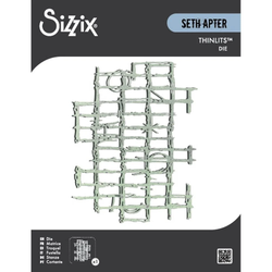 Sizzix Thinlists by Seth Apter stanssi Gridiron