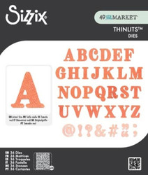 Sizzix & 49 and Market stanssi Lino Type Revival