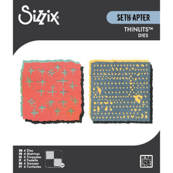 Sizzix Thinlists by Seth Apter stanssi Paper Cutz #2