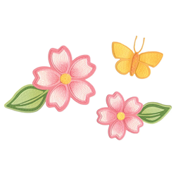 Sizzix & Vicki Boutin stanssi Stitched Floral