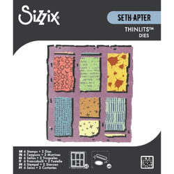Sizzix Thinlists by Seth Apter leima- ja stanssisetti Viewfinder