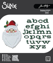 Sizzix Tim Holtz stanssi Vault Letter to Santa