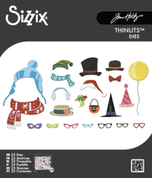 Sizzix Thinlits by Tim Holtz stanssi Vault Accessories Classic