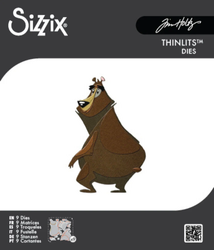 Sizzix Thinlits by Tim Holtz stanssi Theodore Mini