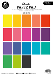 Studio Light Unicolor -paperipakkaus Brights, A4