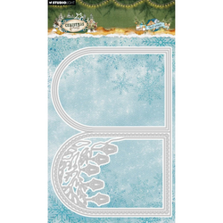 Studio Light Christmas Forest stanssi Card Shape