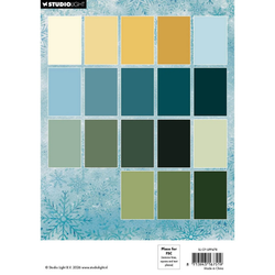 Studio Light Unicolor -paperipakkaus Christmas Forest, A5