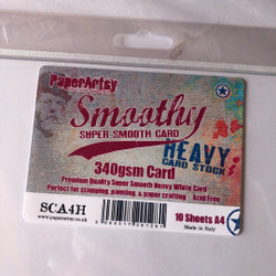 PaperArtsy Smoothy Card Heavy -paperipakkaus, A4, 340 g