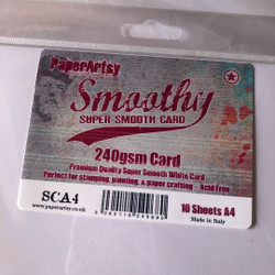 PaperArtsy Smoothy Card -paperipakkaus, A4, 240 g