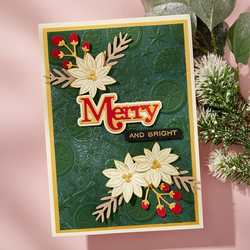 Spellbinders stanssi Christmas Foliage